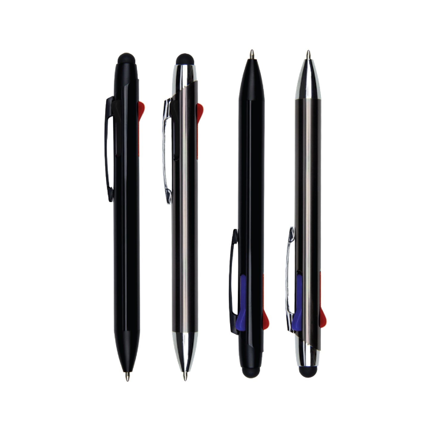 Multicolour Pen with Stylus - BH-5029