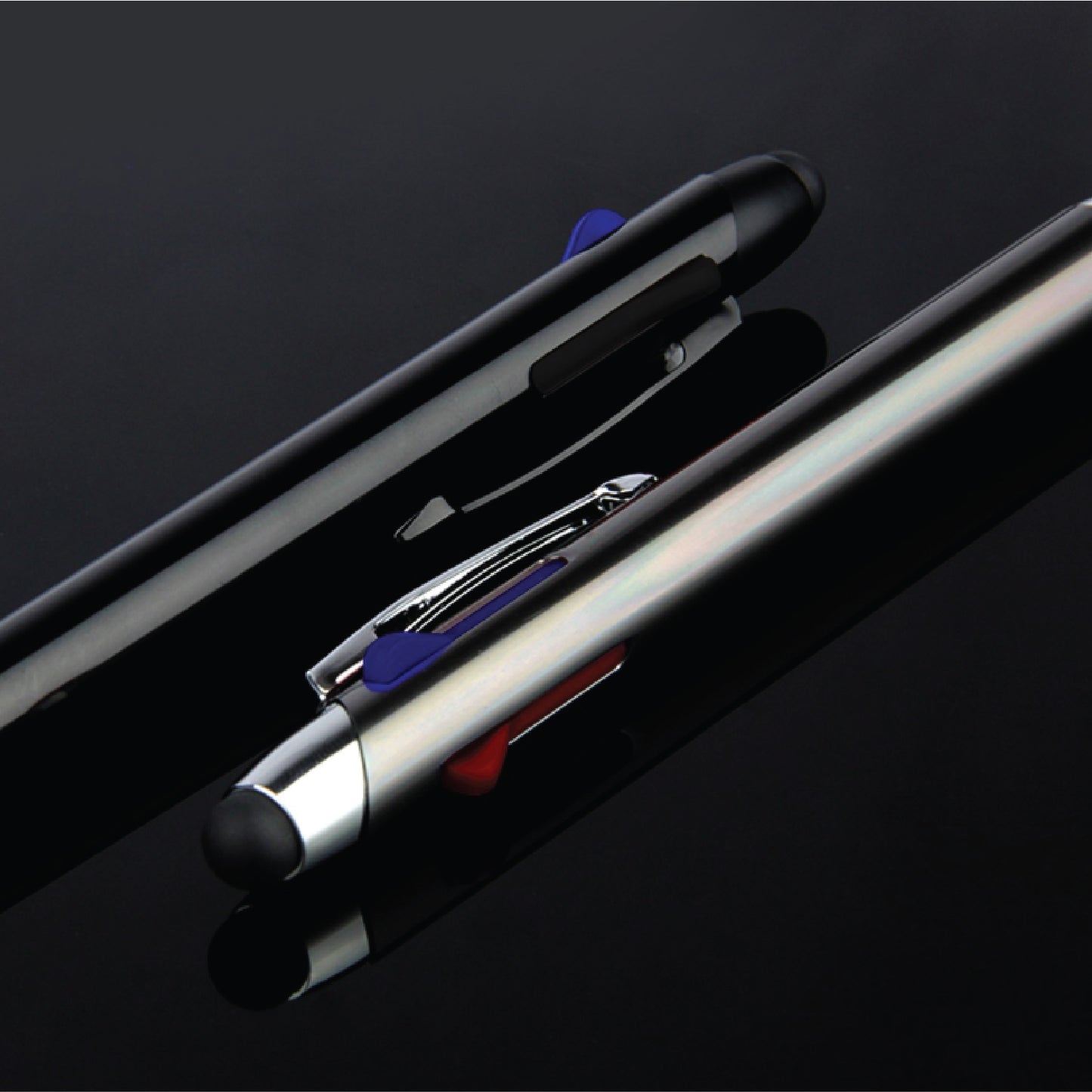 Multicolour Pen with Stylus - BH-5029