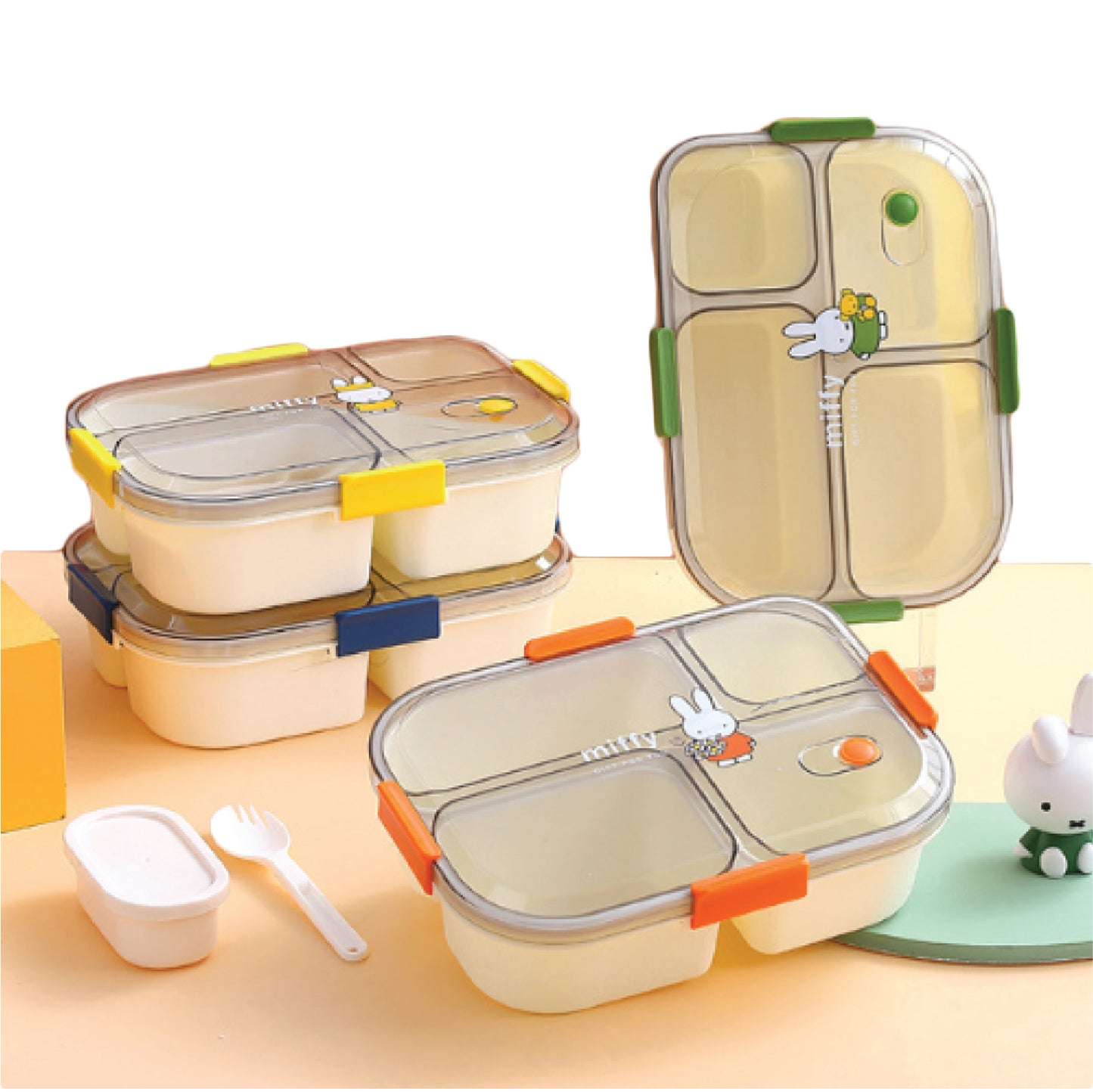 Miffy Cartoon Lunch Box - BH-ML 0530