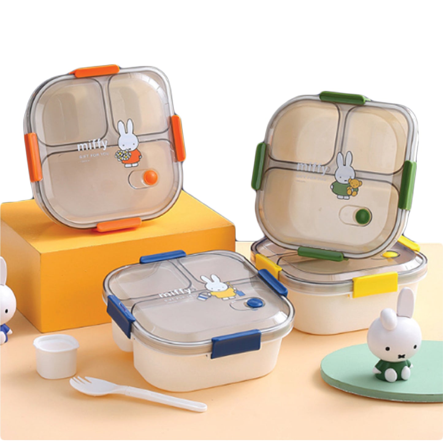 Miffy Cartoon Lunch Box - BH-ML 0530