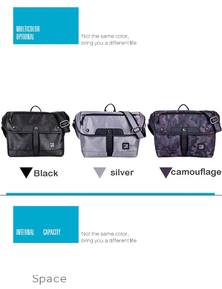 Arctic Hunter i-Rome Messenger Bag (10" Tablet)