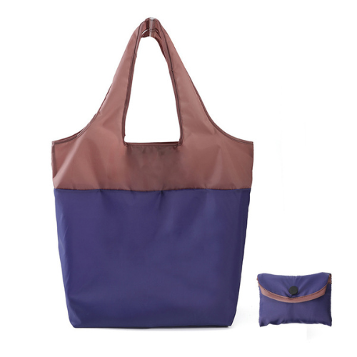 2 Tone Nylon Tote Bag  - BH-ML 0910