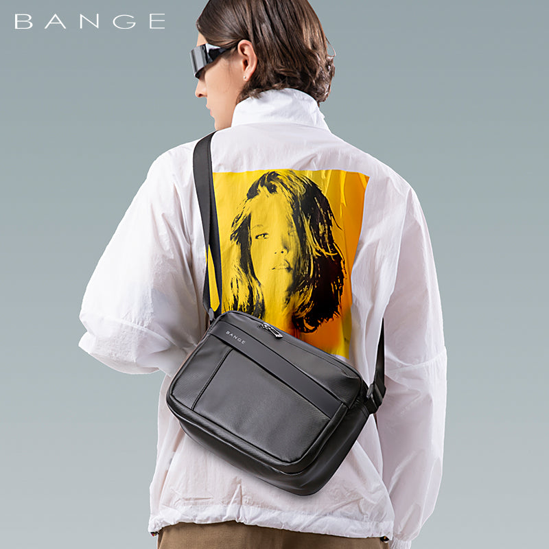 Bange Cabbie Multiple Compartment Big Capacity Crossbody Sling Bag