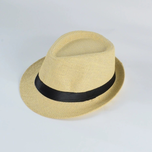 Unisex Hat Fedora Trilby Wide Brim Straw Cap - BH-SC 1210
