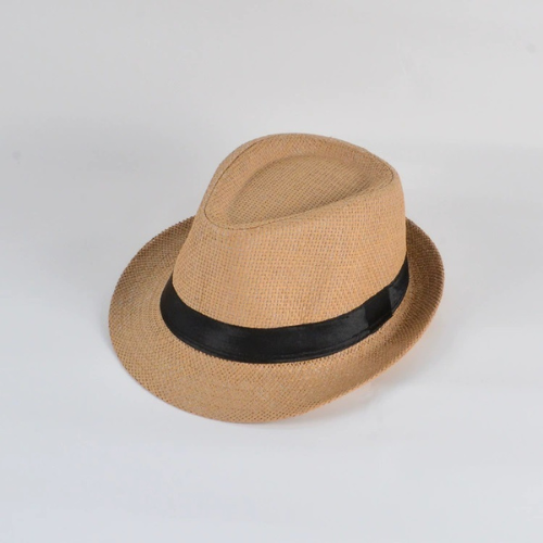 Unisex Hat Fedora Trilby Wide Brim Straw Cap - BH-SC 1210