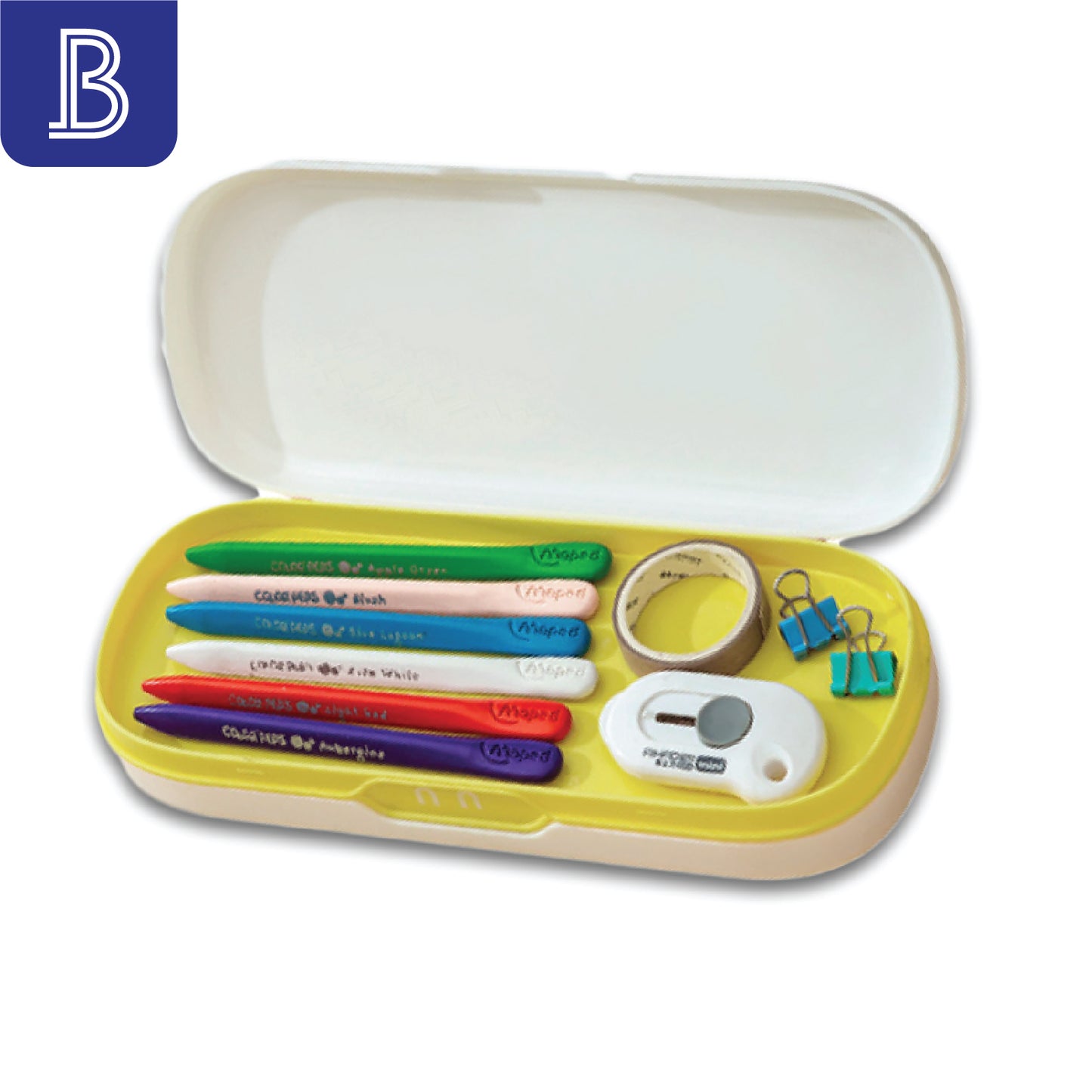 Macaron Colour Stationery Pencil Box v2 - BH-MP 1320