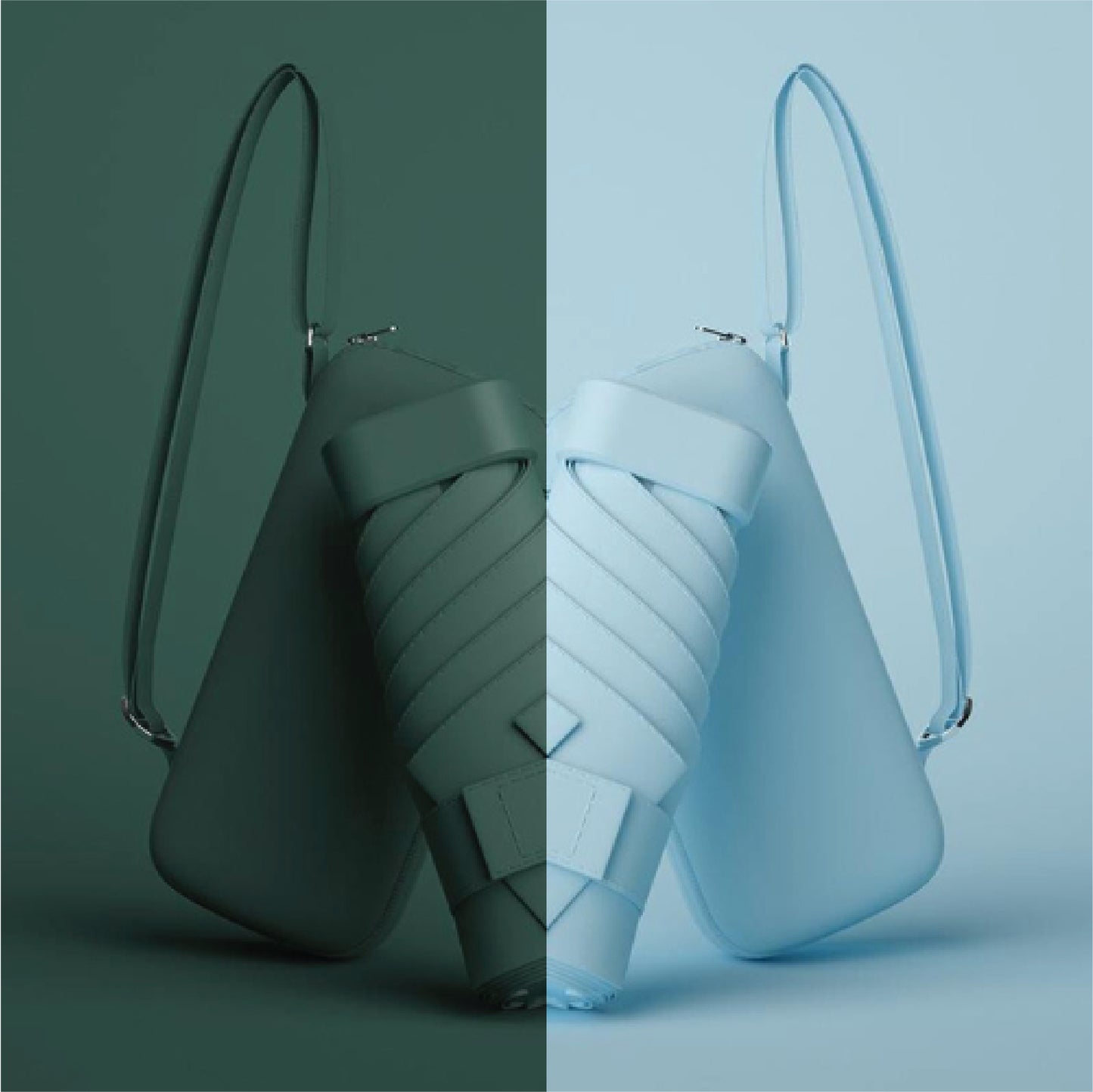 Flat Fold Mini Umbrella - BH-CM 0750