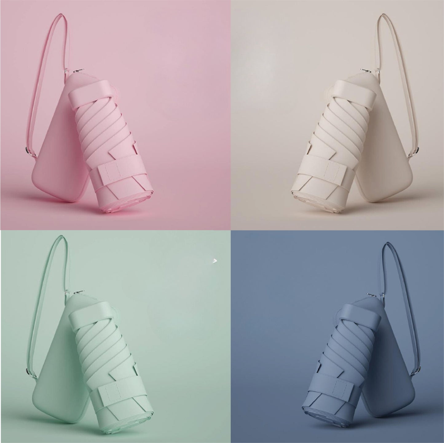 Flat Fold Mini Umbrella - BH-CM 0750