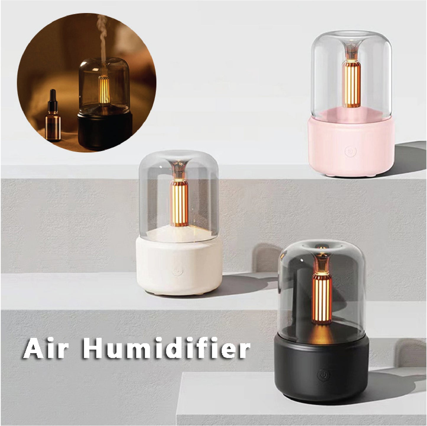 Candlelight Lamp Diffuser - BH-LD 0650