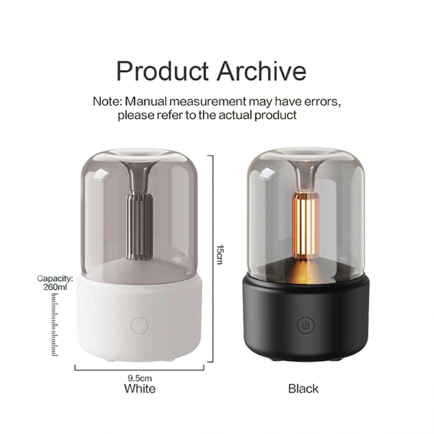 Candlelight Lamp Diffuser - BH-LD 0650