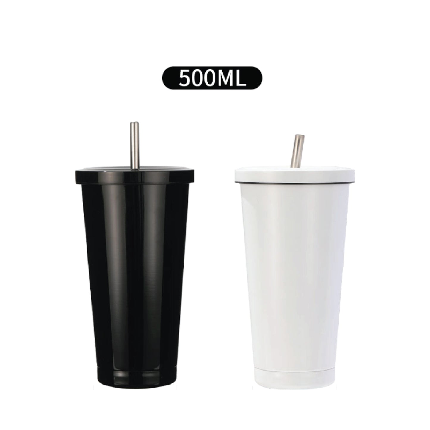 Stainless Steel Tumbler With Straw - BH-SS 0850