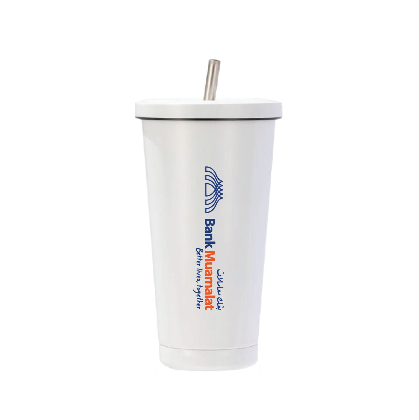 Stainless Steel Tumbler With Straw - BH-SS 0850