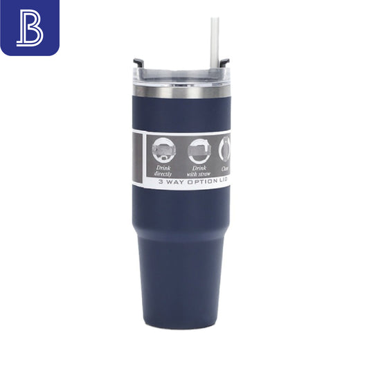 Stainless steel Tumbler with Straw - BH-ST 0820