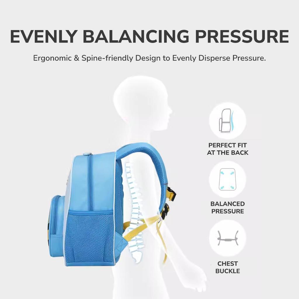 Sun Eight Zipz Preschool Kindergarten Bag - Sun Eight