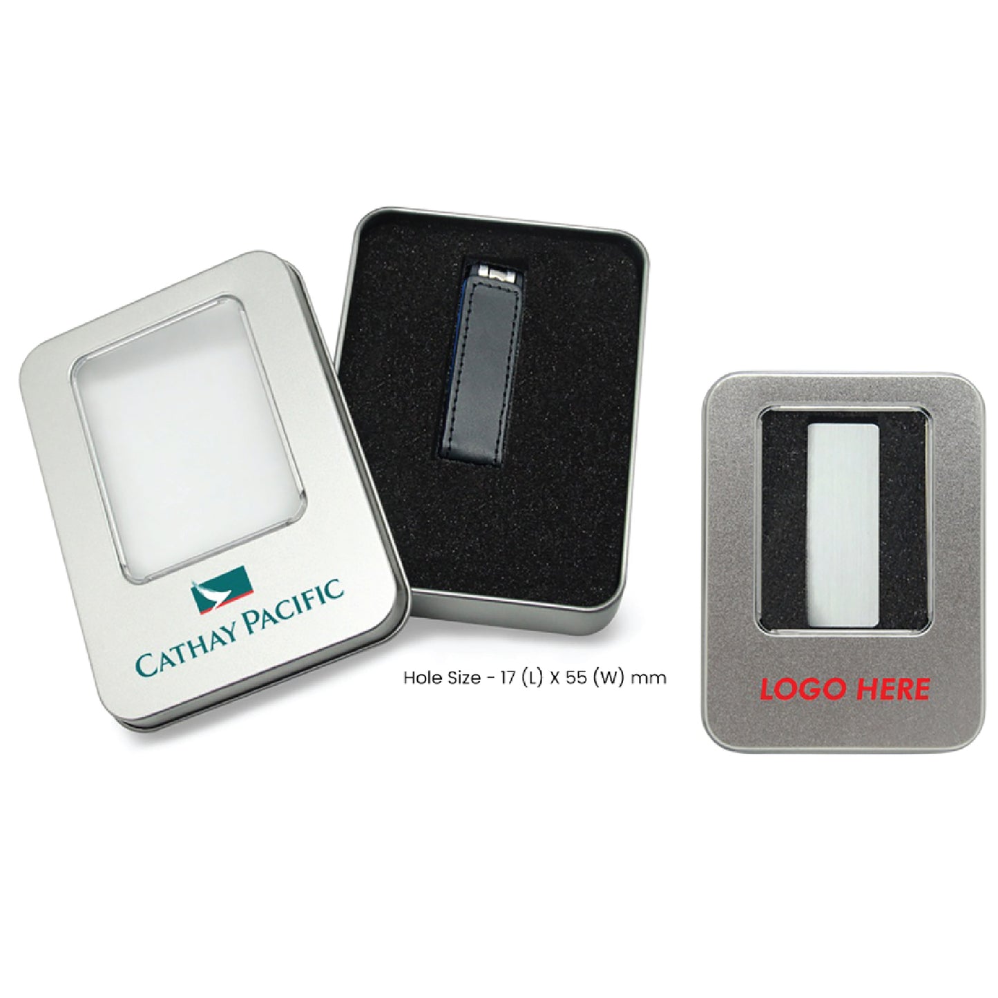 USB Metal Gift Box  - BH-B57