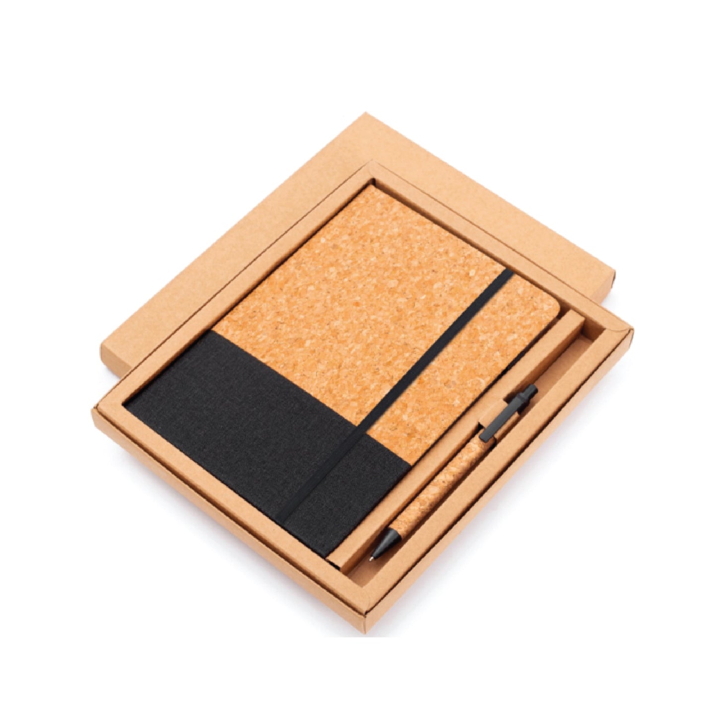 A5 Eco Cork Hardcover Notebook - BH-EN 1340