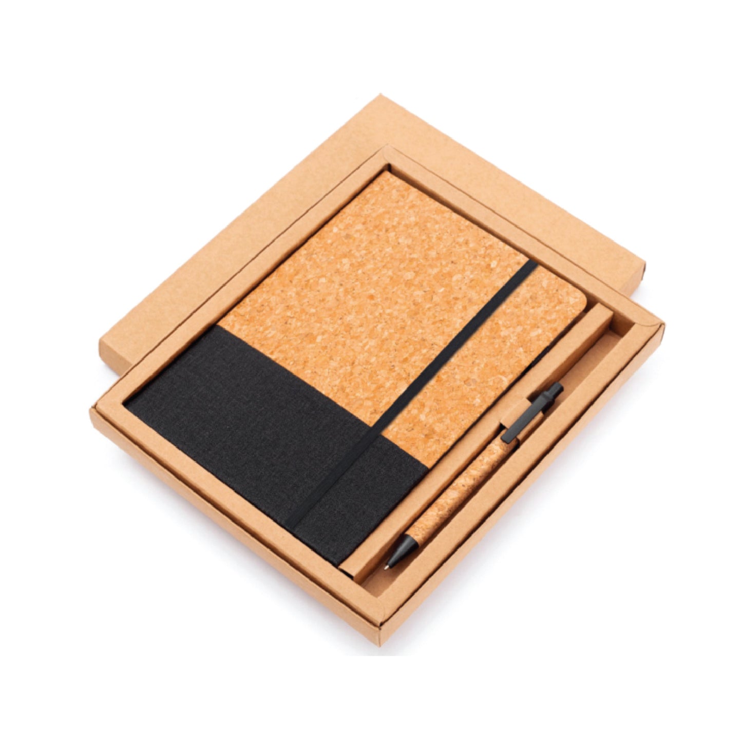 A5 Eco Cork Hardcover Notebook - BH-EN 1340