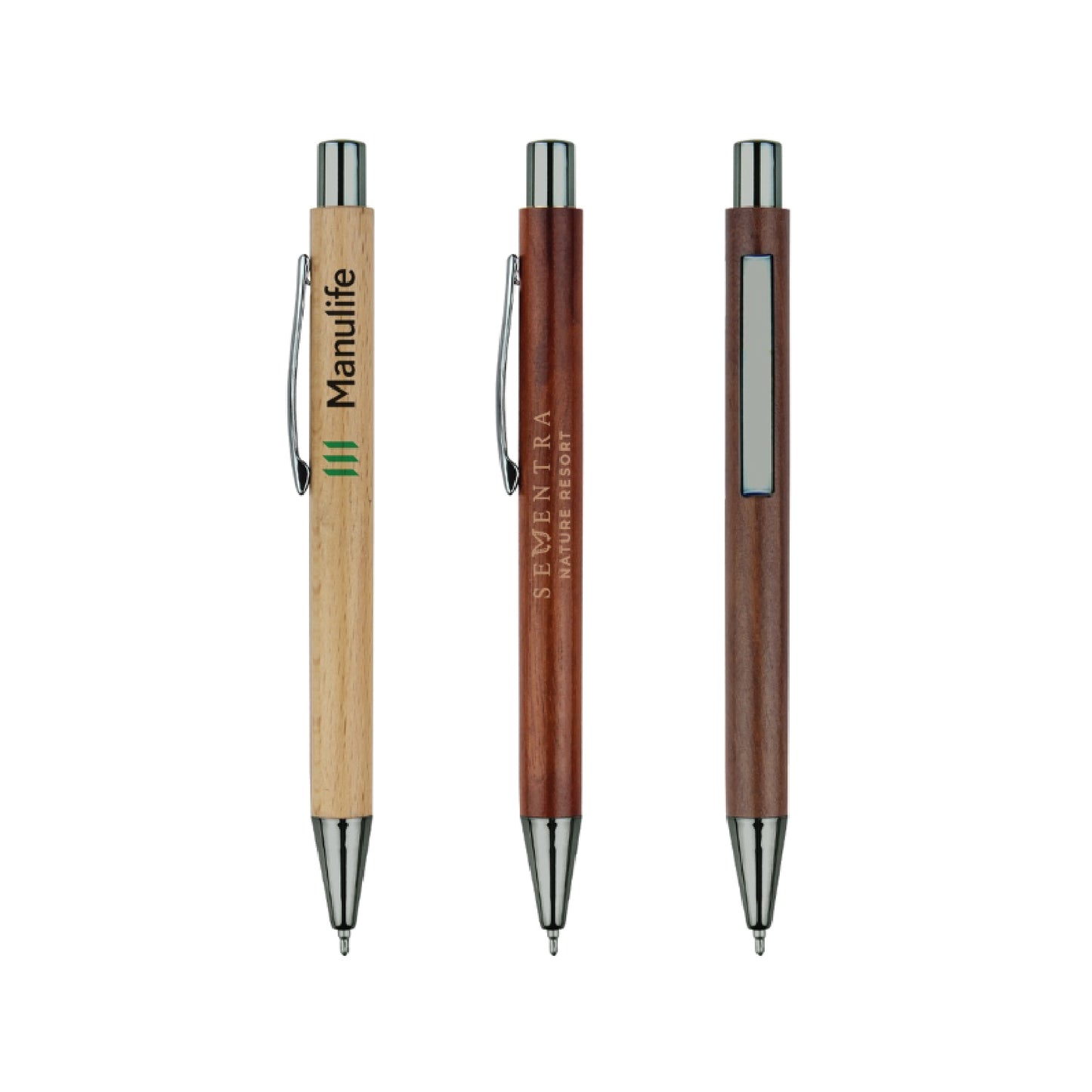 Wood Ball Gel Pen - BH-5056BG