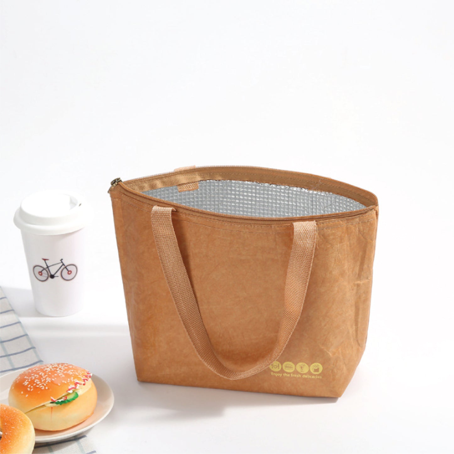 Reusable Paper Lunch Bag B