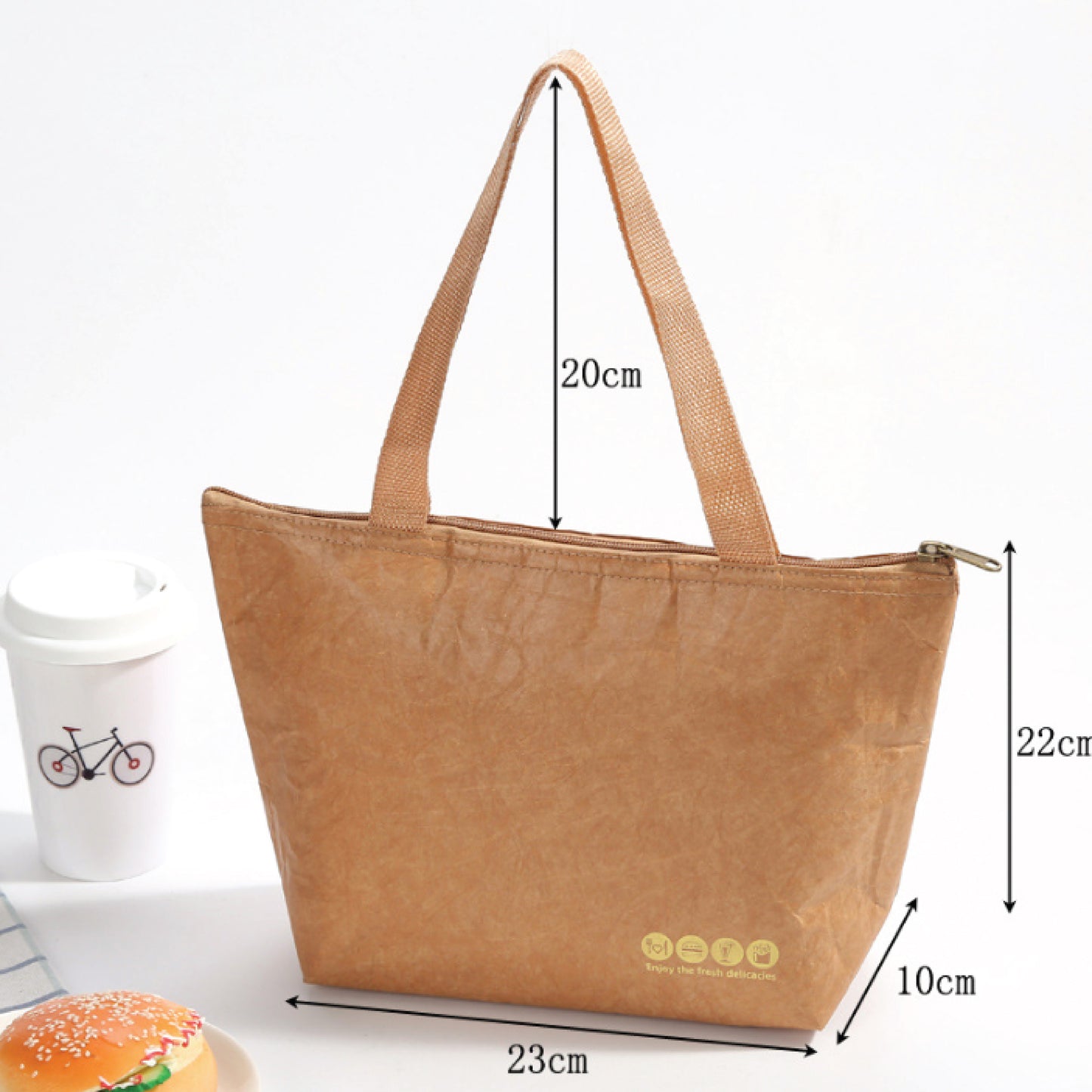 Reusable Paper Lunch Bag B
