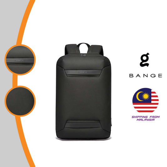 Bange Bulletz Laptop Business Travel Type-C USB Charging Port Trend Stylish Design Laptop Backpack (15.6")