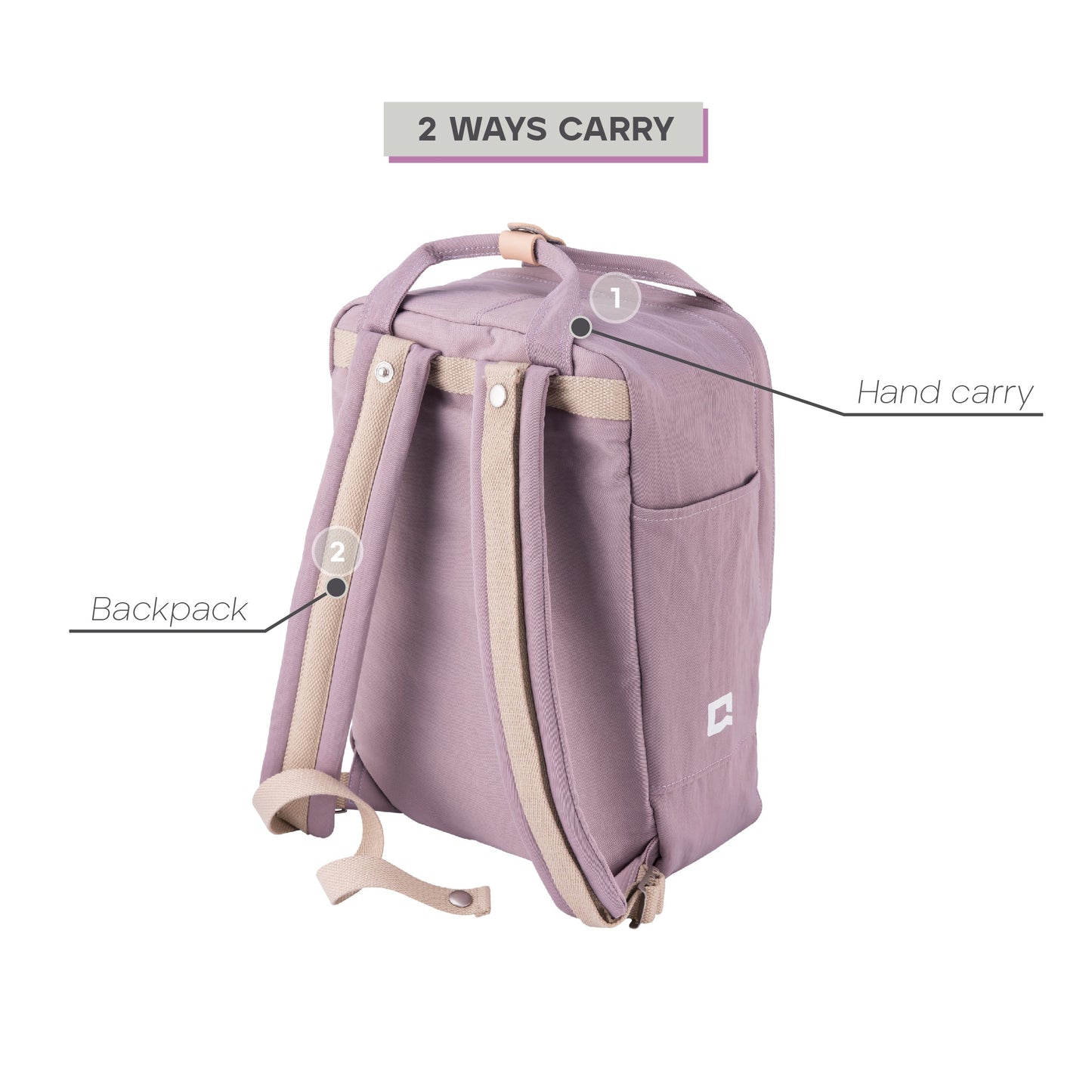 Bag2u i-Colorz Backpack (14" Laptop)