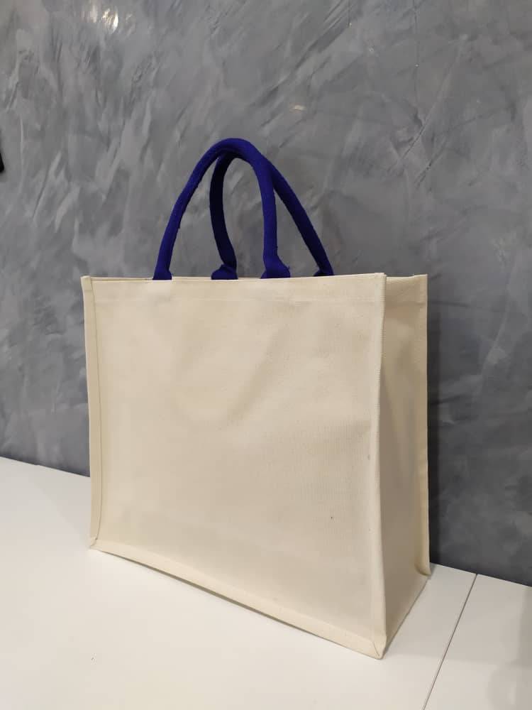 Laminated Canvas Tote Bag