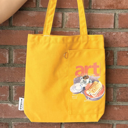 Tote Bag Roti Bakar - Yellow