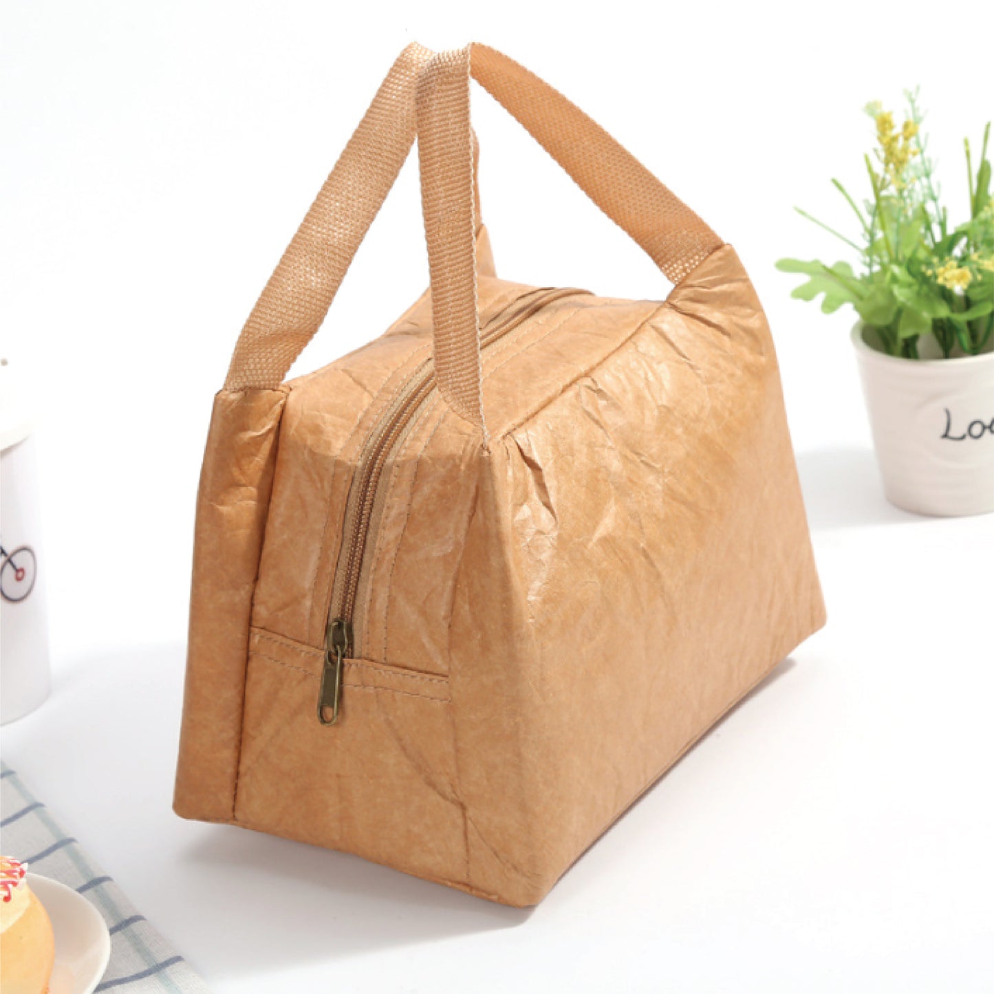 Reusable Paper Lunch Bag D