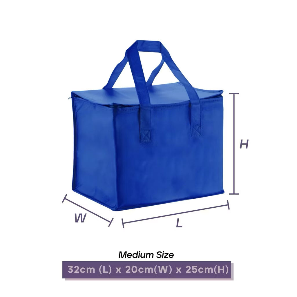 Cooler Bag MP-035 front view in Blue