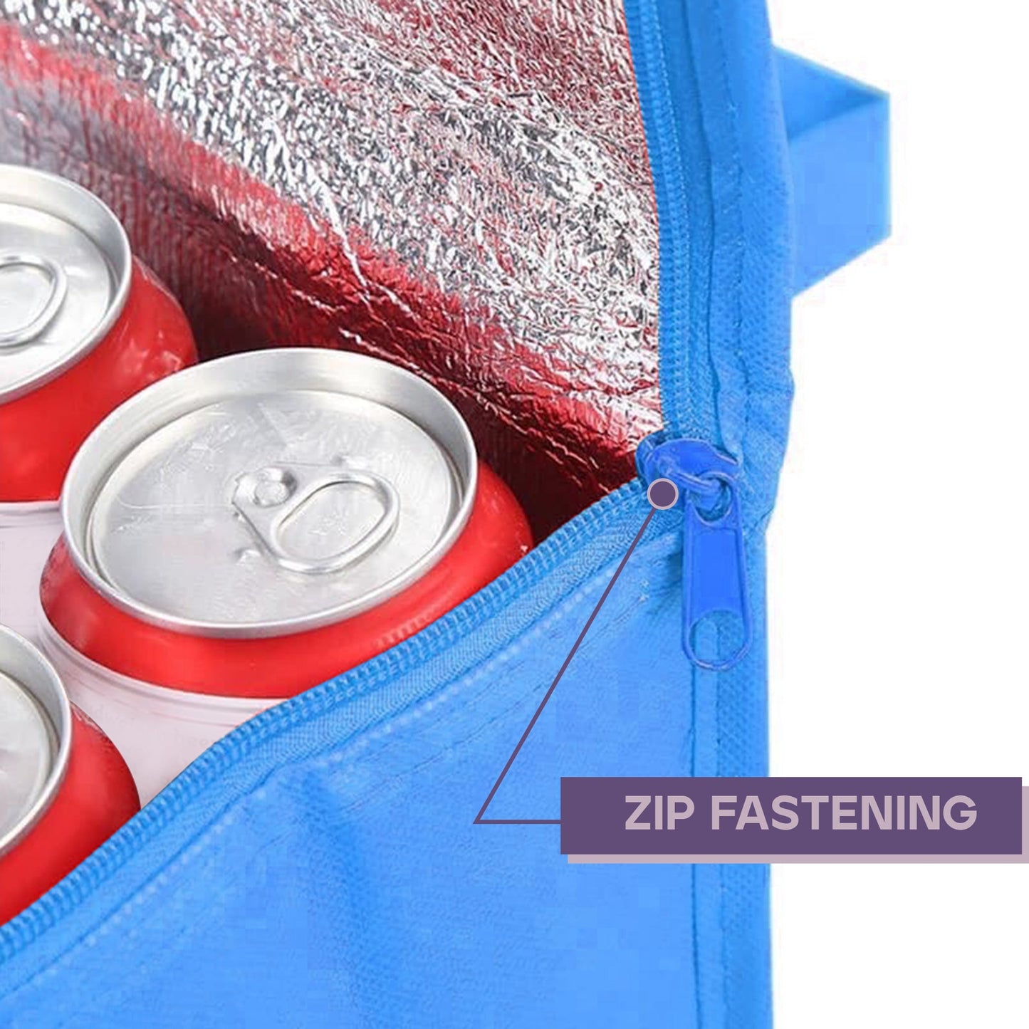 Cooler Bag MP-035 zip fastening