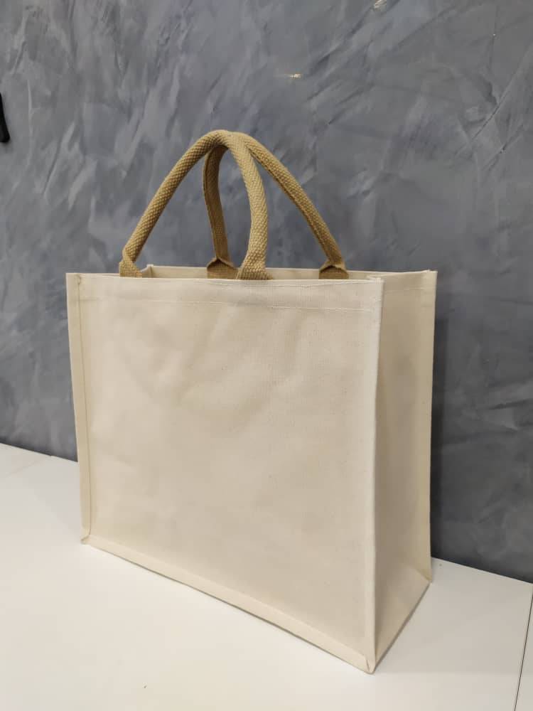 Laminated Canvas Tote Bag
