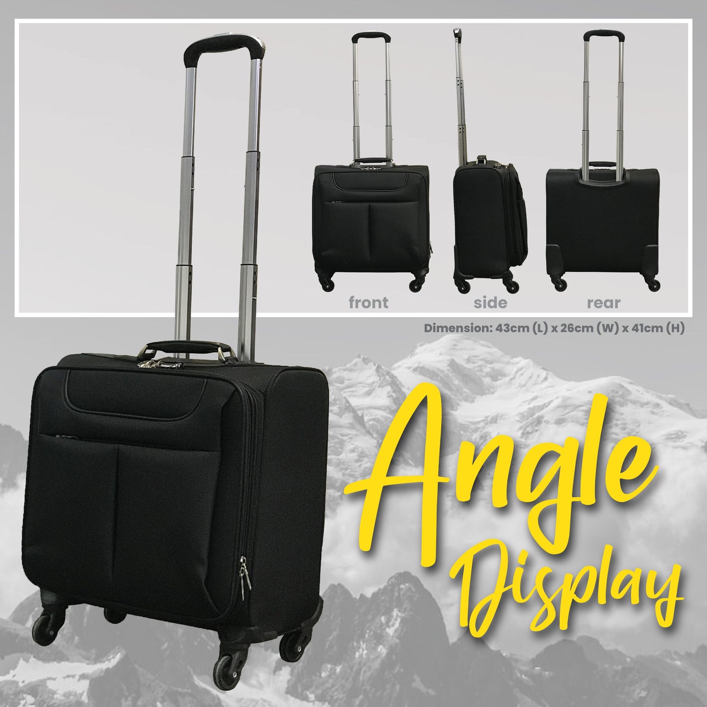 Blue Mountain i-Pilot 18" Luggage Bag