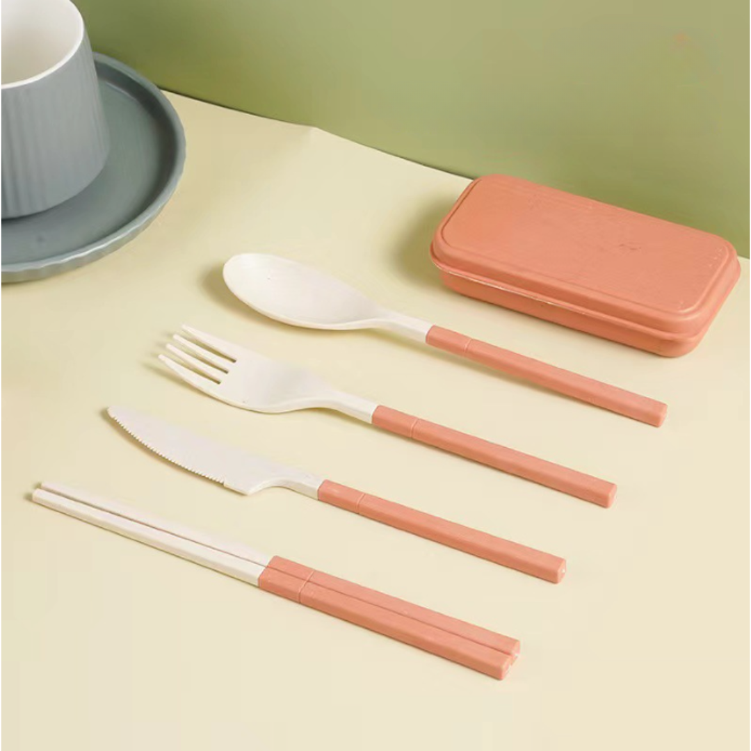 Cutlery Set Wheat Straw - BH-CT 0503