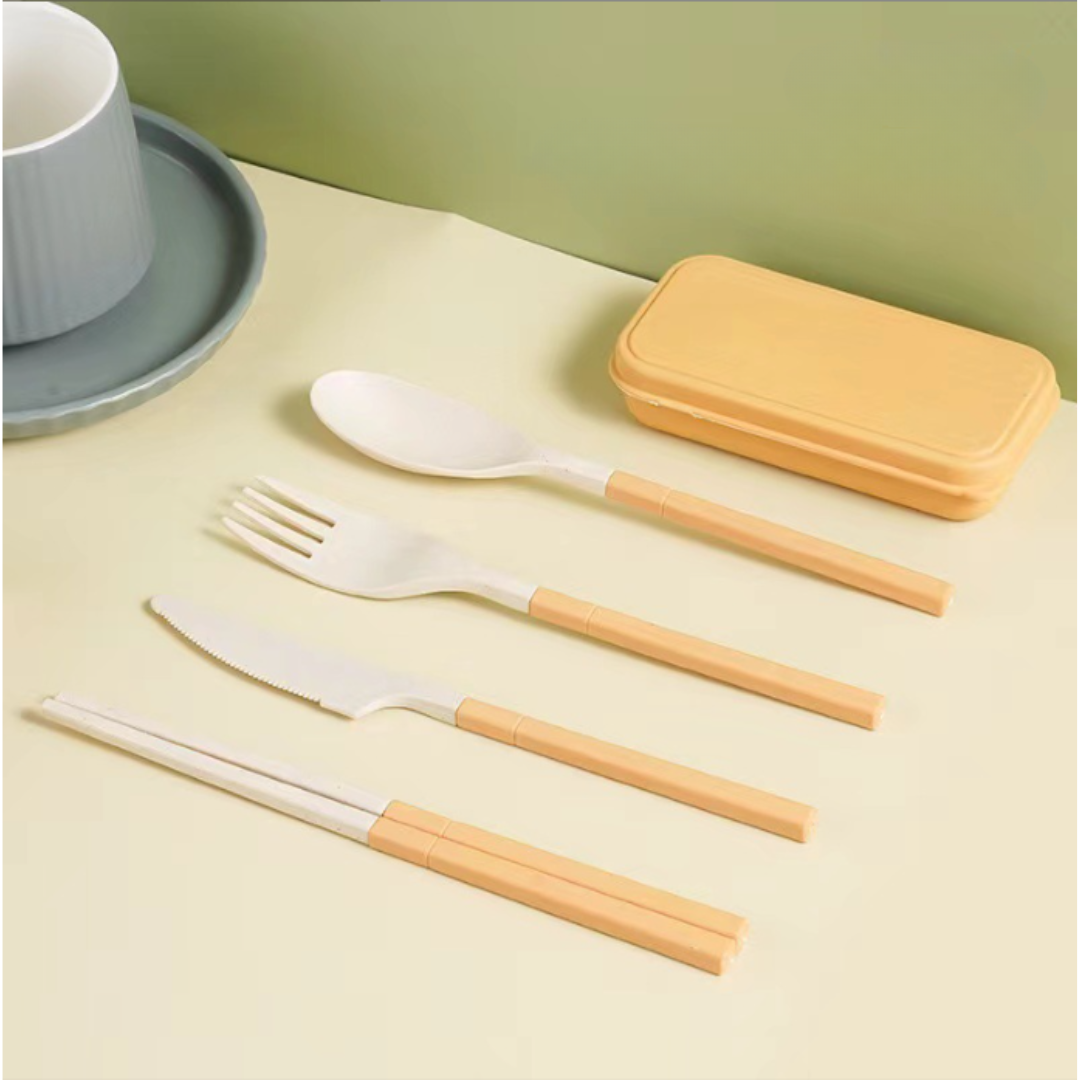 Cutlery Set Wheat Straw - BH-CT 0503