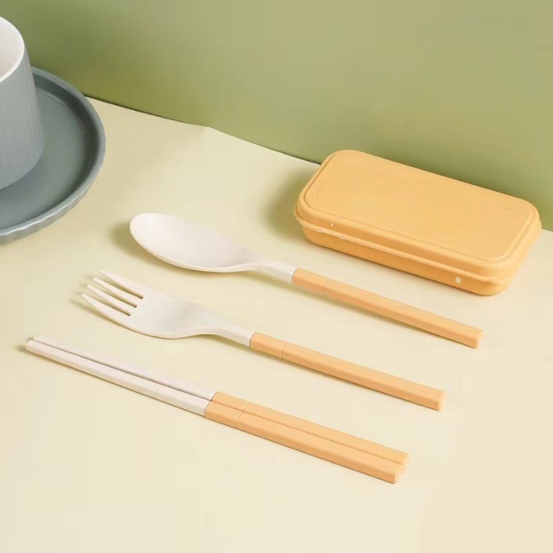 Cutlery Set Wheat Straw - BH-CT 0503