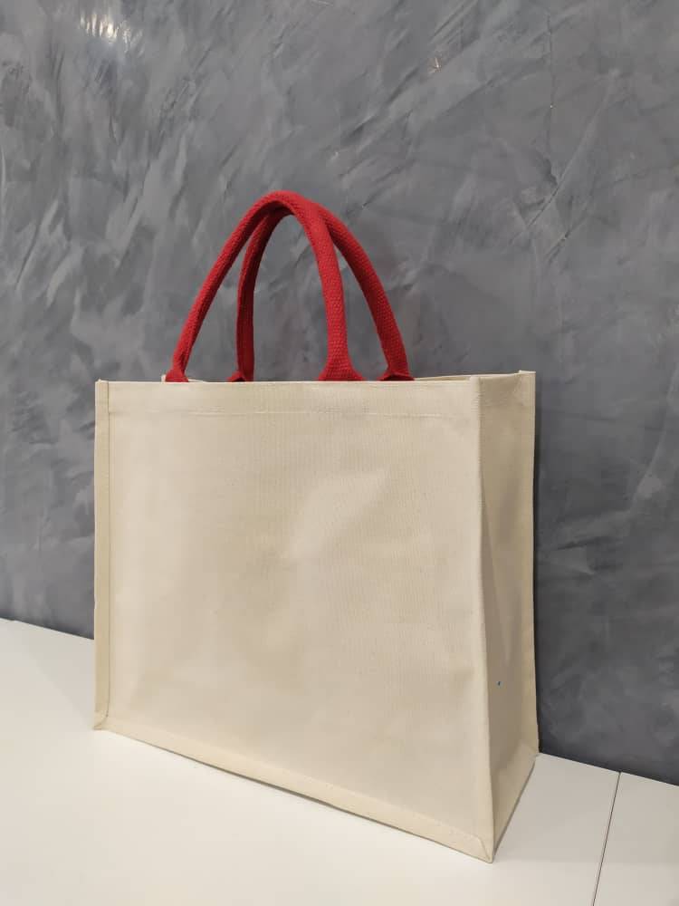 Laminated Canvas Tote Bag