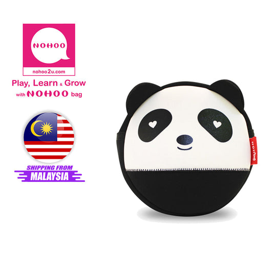 NOHOO Kid Cute Panda Design Children Unisex Sling Crossbody Travel Newborn Bags