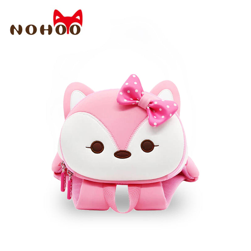 NOHOO Kids PINK LITTLE FOXY (New) Waterproof Harness Travel Newborn Cute Kids