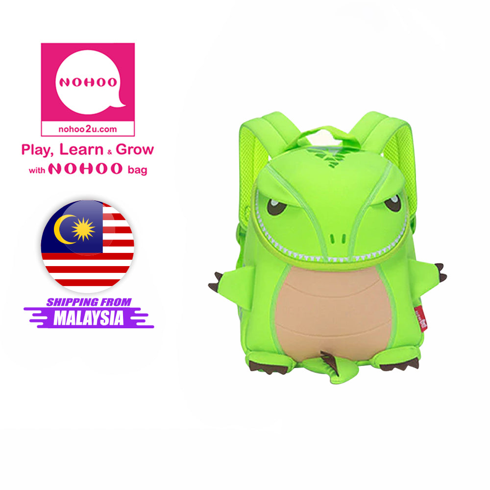 NOHOO Kid T-Rex small 3D Design School Bag Waterproof Preschool Backpack Bags Bags