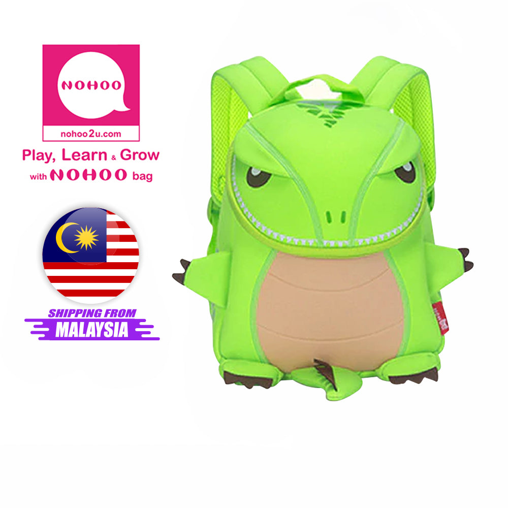 NOHOO Kid Big T-Rex 3D Design School Bag Waterproof School Backpack Bags Travels