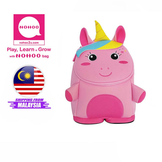 NOHOO Kids PINKY UNICORN (New) Waterproof Neoprene Multifunctional Travel CUTE