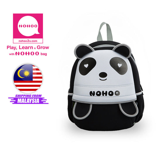 NOHOO Kid Loving Panda Design Children Boy Travel School Bag Beg Sekolah Bags A4