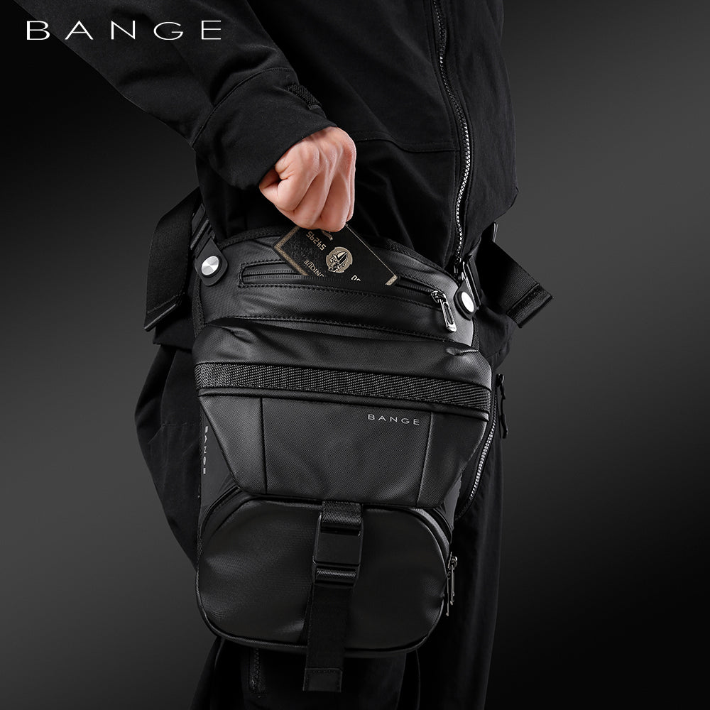 Bange Slasherz Multi Compartment Water Resistant Light Compact Capacity TraveI Fashion Sling Bag (7.9")