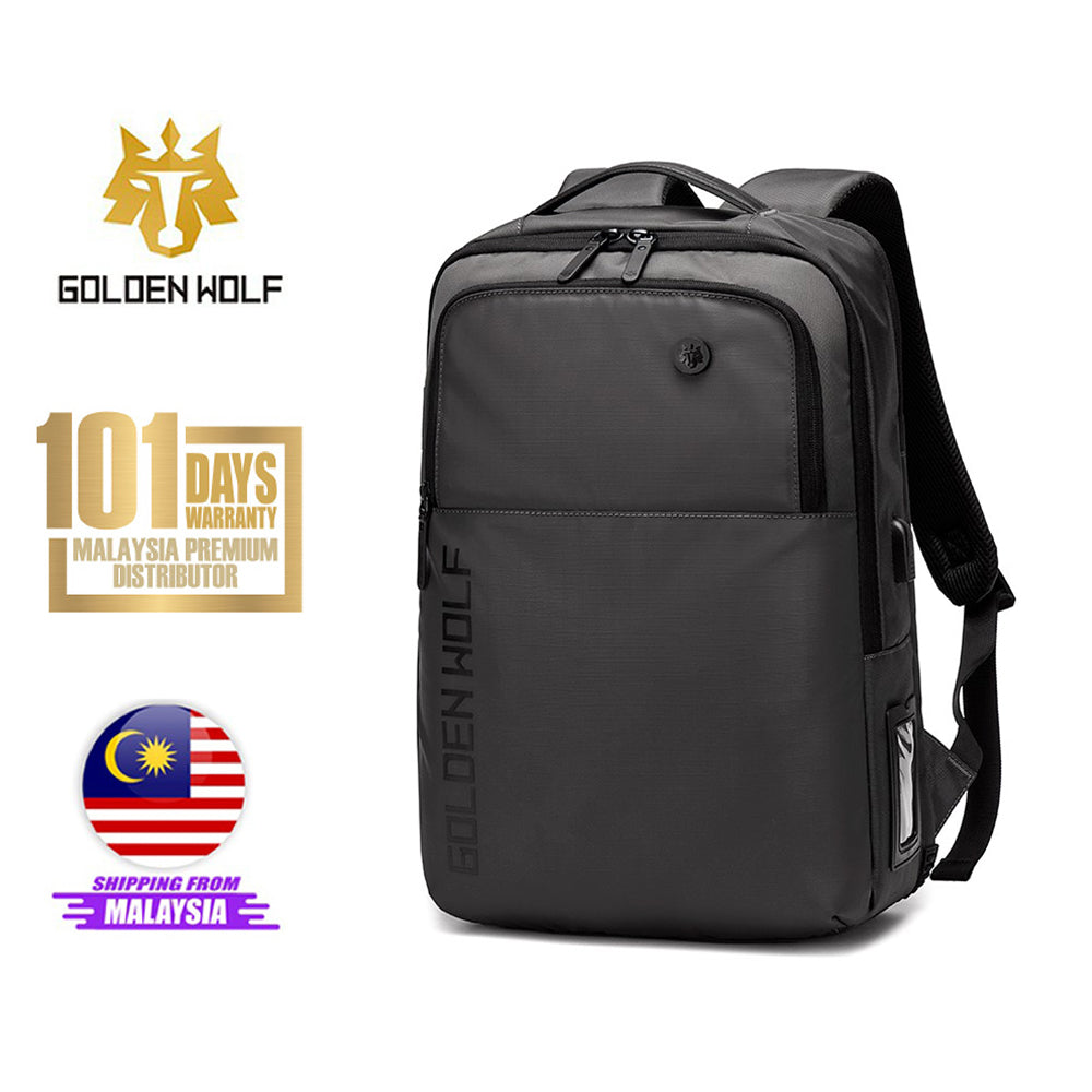 Golden Wolf Thunder Backpack (15.6" Laptop)