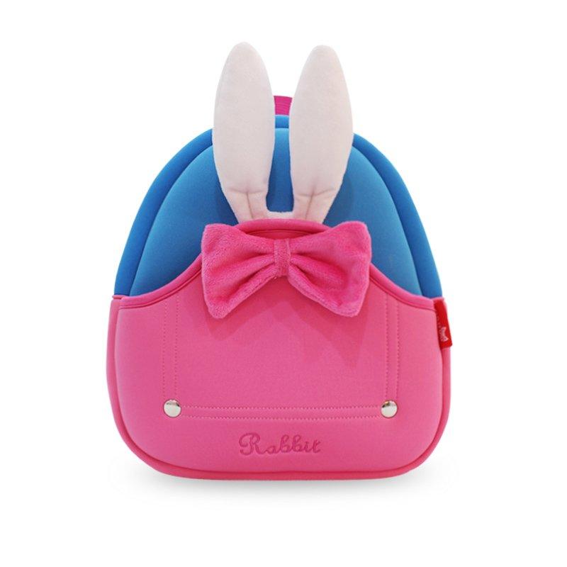 NOHOO Kid Little Rabit 3D Design Travel Bag Waterproof Preschool Backpack Bags