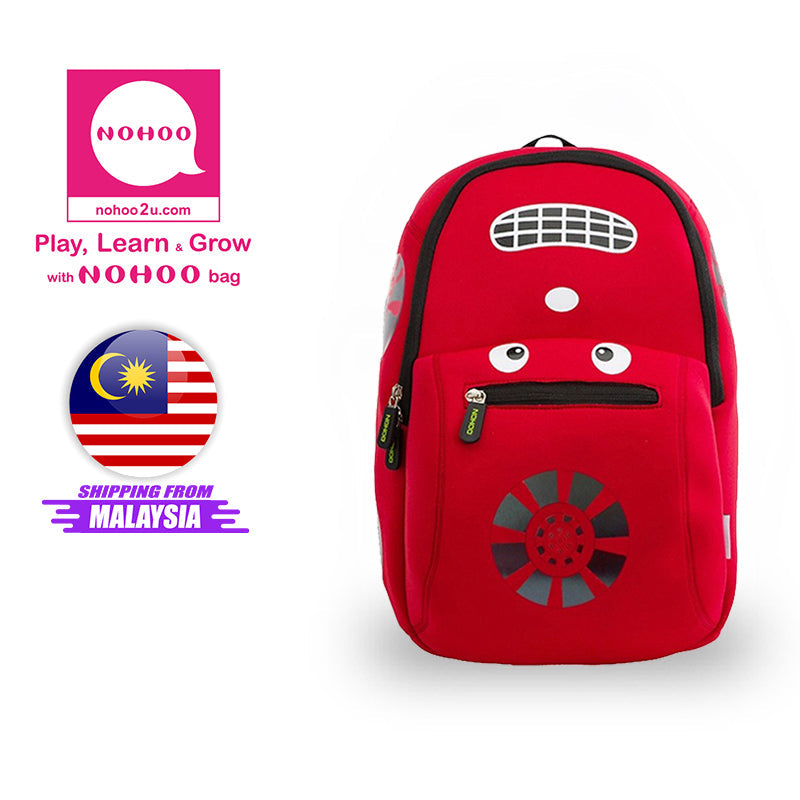 NOHOO Kid Racing Car Design Children Boy Travel School Bag Beg Sekolah Bags A4