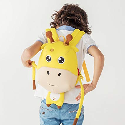 NOHOO Kids Harness Girraffe Preschool Bag Toodler Bag Safety Harness Bag Travel