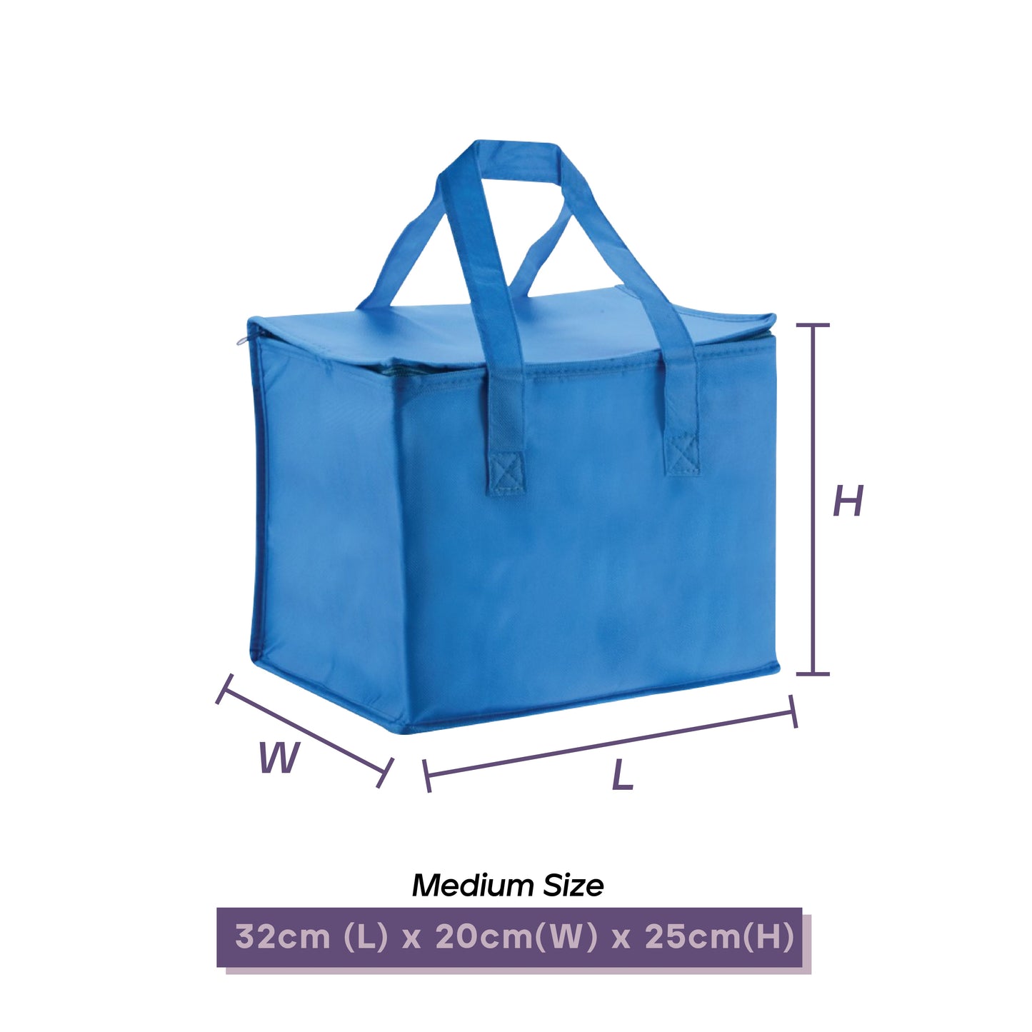 Bag2u【COOLER VER.3】Fresh Food Ice Bag Cooler Bag