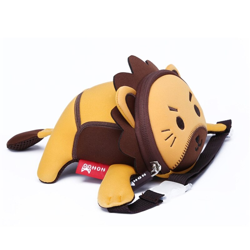 NOHOO Kids Lion 3D Design Newborn Bag Toodler Bags Travel Kids Bag